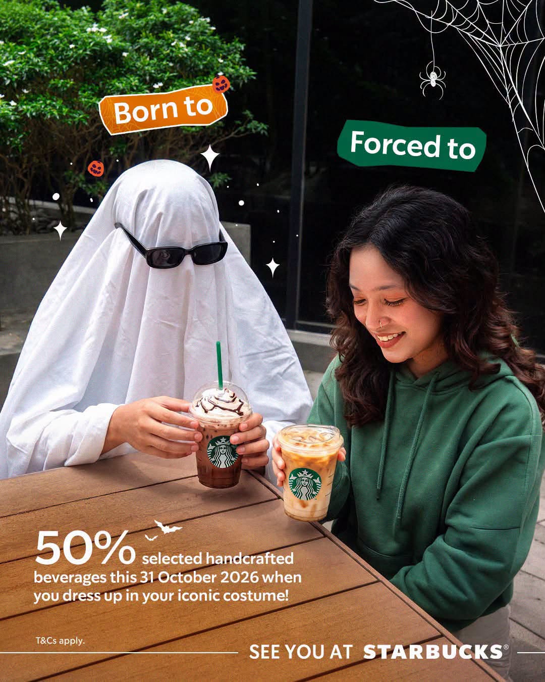 Starbucks promotion artwork